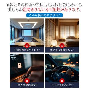 盗聴器発見器 盗撮カメラ 発見器 車 gps発...の詳細画像1