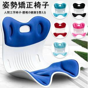 姿勢矯正 椅子 座るだけ腰が痛くならないクッション オフィスチェア/ゲームチェア/床/椅子用クッション 骨盤サポートチェア 腰痛 椅子 軽量 120kgまで対応