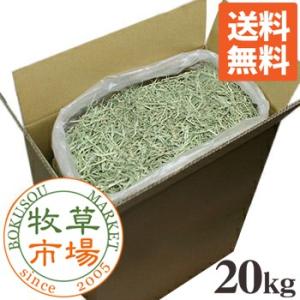 牧草市場 ダイエット 牧草 クレイングラス 20kg袋入【sg】