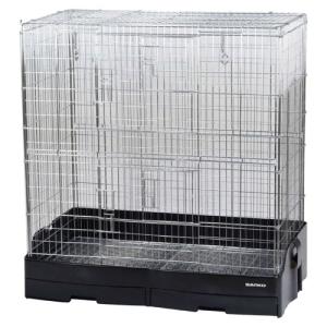 三晃商会 イージーホーム40ハイ ブラック デグー飼育セットB（サイズ