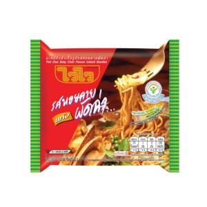 ワイワイ インスタントラーメン　タイパッド　チャービー　アサリ味 60g　Wai Wai Instant Noodles - Thai Pad Char Baby Clam Flavour 60g　タイ　ヌードル