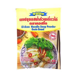 Gosto／タイラーメンスープの素Sサイズ 150g アジアン食品 タイ 料理の素 エスニック 料理 ラーメン スープ 粉末