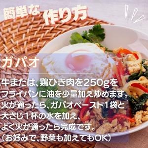 【大特価】ガパオペースト 50g/LOBO ガ...の詳細画像4