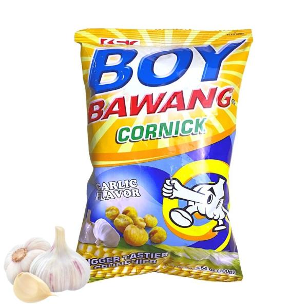 ボーイバワン　BOY BAWANG CORNICK　とうもろこし　スナック　ガーリック味　90g　フ...