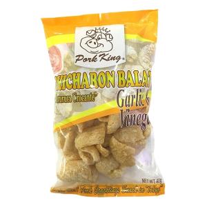チチャロン ガーリックビネガー60g ポークキング（PORK KING）チッチャロン アジアン食品 お菓子 つまみ（豚の皮）フィリピン 国産