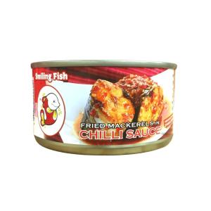 SMILING FISH 揚げさばのチリソース和え185g FRIED MACKERELS IN CHILLI SAUCE アジア食品 缶詰 魚