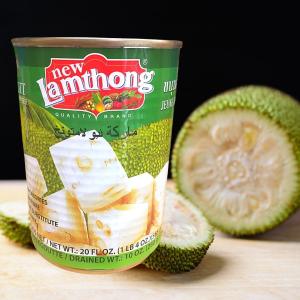 期限切迫／大特価　セール！　ヤングジャックフルーツの水煮　565g／アジアン食品　タイ　ジャックフルーツ　缶詰　南国　トロピカルフルーツ　エスニック料理
