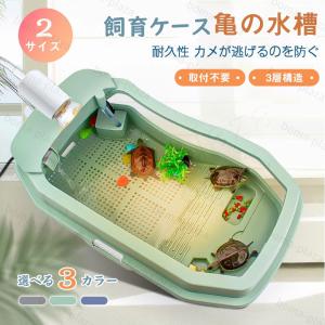 亀の水槽 両生類 カメの楽園 飼育ケース ボックス