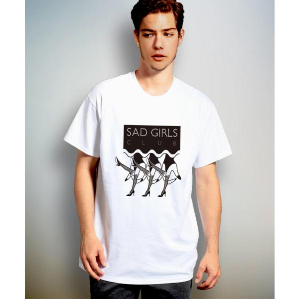 サド ガールズ クラブ ブルーハーツ 半袖カットソー ユニセックスTシャツ bombing メンズレ...