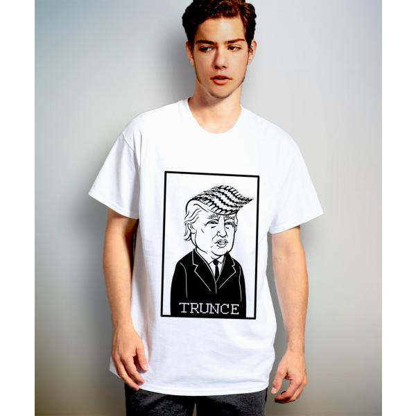 ドナルドトランプ 大統領 パロディ 半袖カットソー ユニセックスTシャツ bombing メンズレデ...