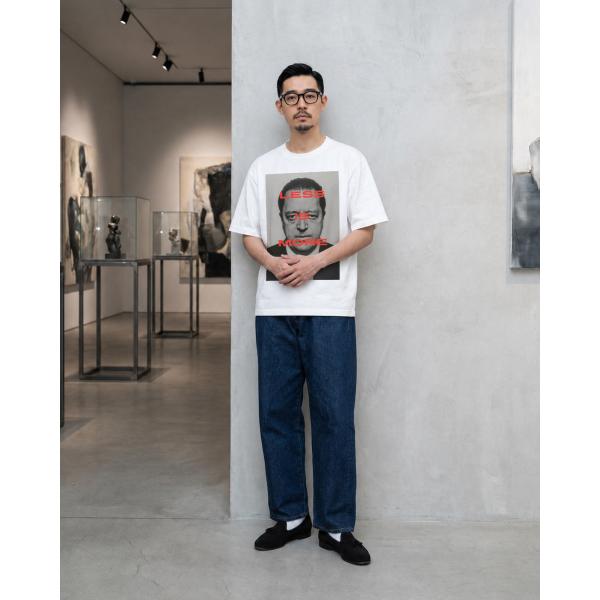 建築家 Tシャツ　ミースファンデルローエ LESS IS MORE　オーバーサイズ　白　メンズ レデ...