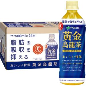 伊藤園 プレミアムトクホ黄金烏龍茶500ml ...の詳細画像3
