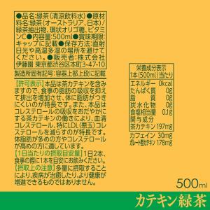 伊藤園カテキン緑茶500ml×24本 体脂肪や...の詳細画像1