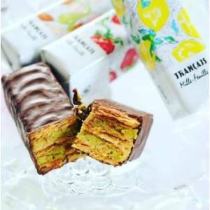 フランセ　果実を楽しむ ミルフィユ　ピスタチオ5個入り　土産　ギフト　贈り物　プレゼント　袋付き