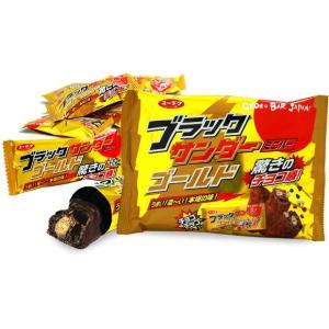 ブラックサンダーゴールドミニバー 168g ×2袋 スナック菓子 お菓子 チョコレート 板チョコ チョコバー スイーツ