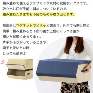 ふた付き カラーボックス 整理整頓 収納箱 ス...の詳細画像4