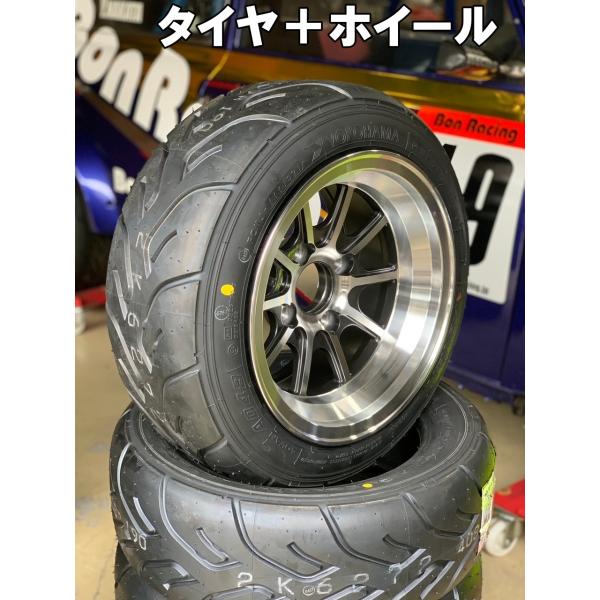 BR020 12x7J レーシングホイール＋ADVANタイヤセット　クラシック　ミニ　ミニクーパー　...