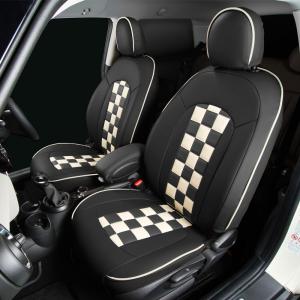 BMW MINI F系　ミニ　ミニクーパー　CABANA　　シートカバー　チェッカー　カバナシート　全シート　