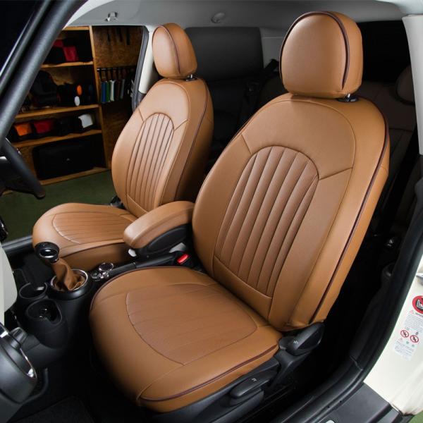 BMW MINI F系　ミニ　ミニクーパー　CABANA　シートカバー　パークレーン・本革パンチング...