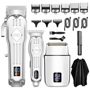 バリカンセット (男性用) Soonsell メンズシェーバー バリカンセット 往復式シェーバー USB充電