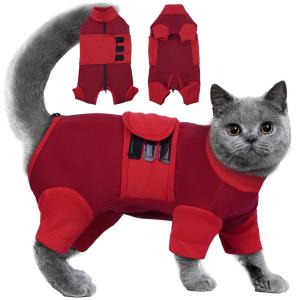 DENTRUN猫 服 猫用 ロンパース 猫の服 ...の商品画像