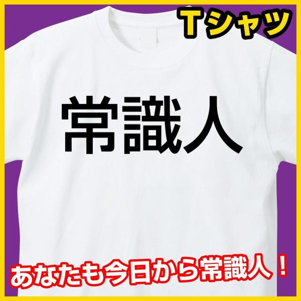 おもしろtシャツ 常識人 ふざけＴ ヒモメン ウケ狙い プレゼント