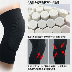 膝サポーター ひざ サポーター ニープロテクタ...の詳細画像2