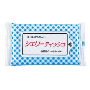 ウェットティッシュ シェリー 10枚入 WT-002 携帯用