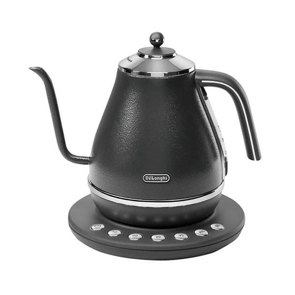 デロンギ DeLonghi アイコナ 温度設定機能付 電気ケトル 1L プレステージグレー KBOE...