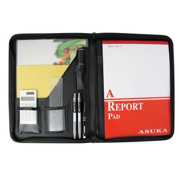 A4 BBブラック電卓付 A4-300B ファイルケース