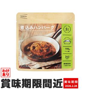 訳あり イザメシ 煮込みハンバーグ 1袋 8908 賞味期限間近｜bonanzashop