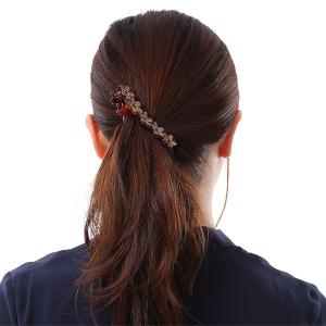 訳あり バナナクリップ 花 フラワー シンプル...の詳細画像2