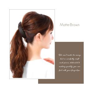 送料無料 2色セット販売 バナナクリップ ヘア...の詳細画像2