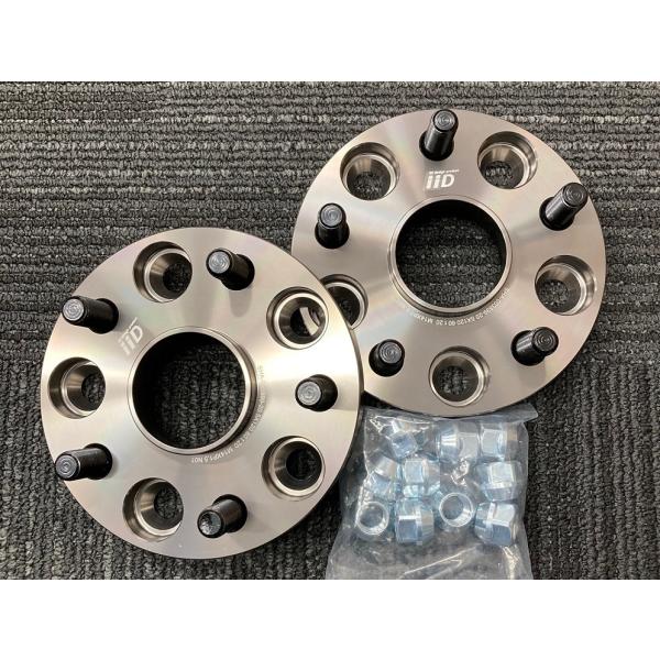 iiD ホイールスペーサー20mm LEXUS用 SHAシリーズ 5H120 60Φ 鍛造 ガンメタ...