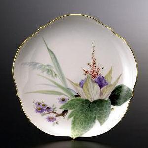 マイセン（Meissen） 水辺の草花 １８ｃｍプレート #msn001992｜bondstreet