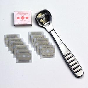 ゾーリンゲン　アクシオン(AXiON) ステンレス製かかと削り器（替刃１+１０枚付）#slg008964