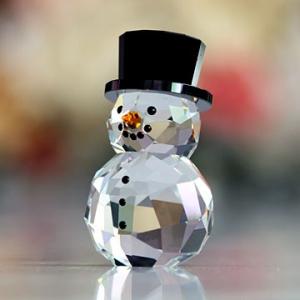 SWAROVSKI（スワロフスキー） 置物（Swarovski） クリスマス 雌ジカと