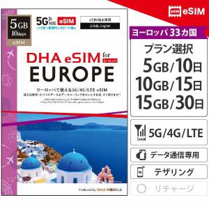 【メール送付】eSIM ヨーロッパ 33ヵ国 30日間 15GB プリペイドesim 5G/4G回線 データ通信専用 eSIM対応simフリー端末のみ対応 トルコ イギリス フランス
