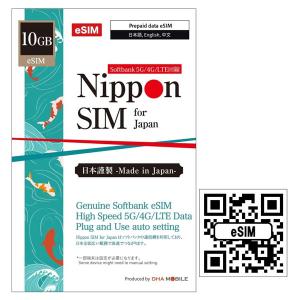 【メール送付】eSIM 日本 ソフトバンク回線...の詳細画像1
