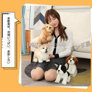 犬 ぬいぐるみ リアル 仔犬 パグ ブルドッグ...の詳細画像3