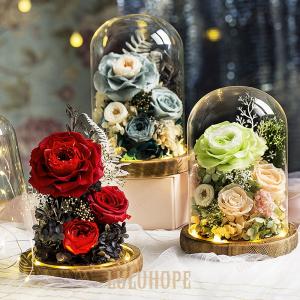 プリザーブドフラワー ボトルフラワー 母の日 花...の商品画像