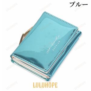 二つ折り財布 二つ折り 折りたたみ 財布 レデ...の詳細画像2