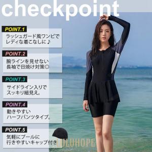 フィットネス 水着 レディース セパレート 3...の詳細画像4