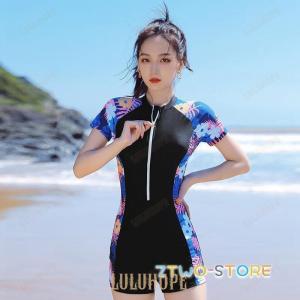 水着 レディース 競泳水着 フィットネス 着痩...の詳細画像5
