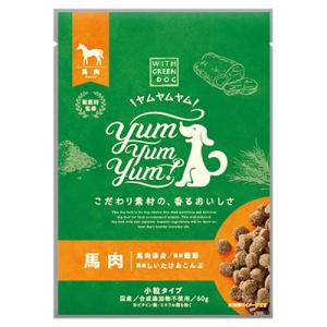 Yum Yum!（ヤムヤムヤム） シニア&ライト 馬肉 やわらかドライタイプ