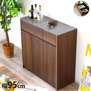 □unico□ウニコ WYTHE/ワイス キッチンボード 食器棚 収納 コンセント