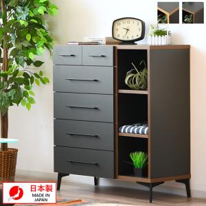 ワードローブ 木製 鏡 ミラー付き 開き戸 幅80cm おしゃれ 木目調