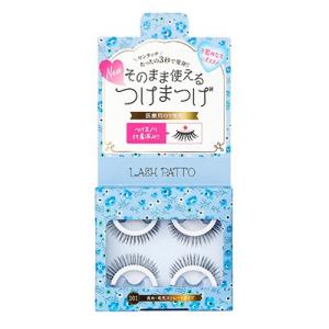 ノリがいらないつけま LASHPATTO（ラッシュパット）【メール便送料無料】