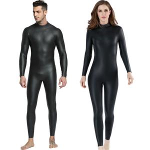 ウェットスーツ メンズ　レディース  長袖 3mm　男性用 女性用サーフィン フルスーツ  ダイビングスーツ ダイビング専用 バックジップ ネオプレーン｜bonjia