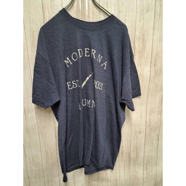 【Hanes】MODERNA(モデルナ社)プリントTシャツ　XLサイズ